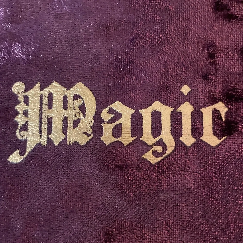 NWOT ECCOLO Purple Velvet Covered MAGIC Journal